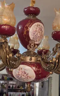 لوستر برنز و چینی