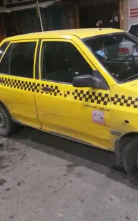 تاکسی پرایدمدل۸۹ولاستیک تیبا۸۰درصدتمیز
