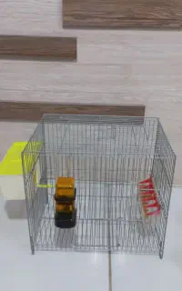 قفس پرنده مرغ عشق و تمام وسایل