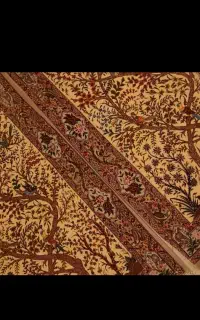 جفت ذرع نیم چله ابریشم ۷۰ رج بیجار