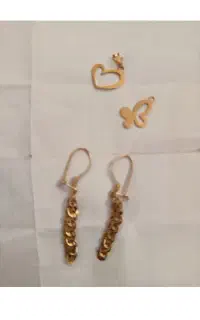 یه جفت گوشواره یک گرم شیصدو شصت سوت