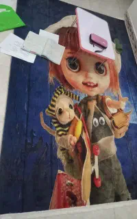 فرش چهار متری  اتاق کودک