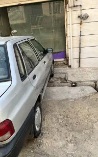 پراید مدل ۸۷ نقره ای