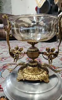 ظرف شکلات خوری برنز