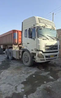 کامیون کشنده دانگ فنگ موتوری و گیربکس به شرط