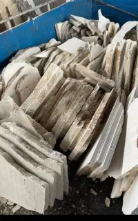 فروش سنگ مالون یا لاشه سفیدیا تراورتن اتشکوه.فکی