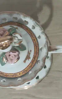 قندان گل برجسته