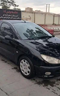 ۲۰۶ مدل ۸۳ شاسی ها سالم فوری فروش