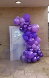 بادکنک آرایی و گل آرایی مراسم