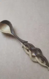 قاشق چوبی