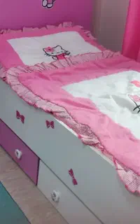 سرویس خواب دخترانه کودک و نوجون برند آپادانا