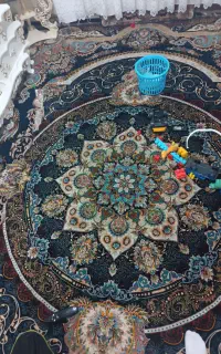 دو تخته فرش قیطران کاشان