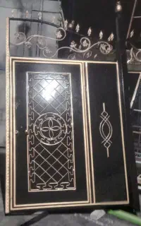 درب حیاط سوله گاراج