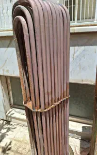 مبدل ابگرم منبع کویلی مسی