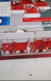 فنجان دسته استیل نگین دار یونیک