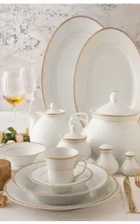 سرویس چینی 108 پارچه زرین 12 نفره کامل