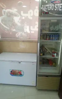 یخچال ایستاده و صندوقی