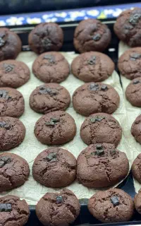 کوکی‌ شکلاتی خونگی مغزدار