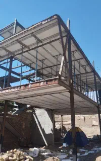 اجرای تیرچه بلوک و دیواربرشی