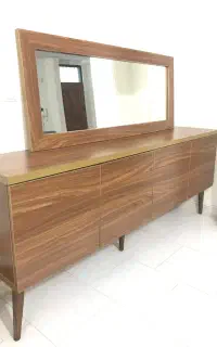 آینه و کنسول، میز تی وی، قفسه آهنی جدید