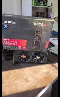 کارت گرافیک ۵۶۰۰ xfx 8gig با کارتن
