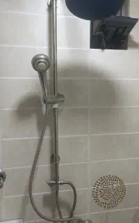 شیر و دوش حمام استیل