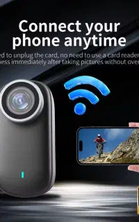 دوربین مینی 4K وای‌فای / فیلم‌برداری Ultra HD