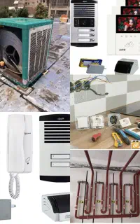 برقکاری وبرقکشی نصب تعمیرانواع آیفون وسرویس کولر..