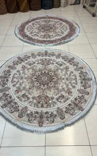 فرش 2*2 دایره اولیا دستبافت گونه(در۳۰مدل )فرش نادر