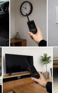 کشف و حذف انواع شنود و ردیاب GPS و دوربین های مخفی