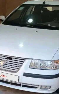 سمند سفید مدل ۹۶ EF7