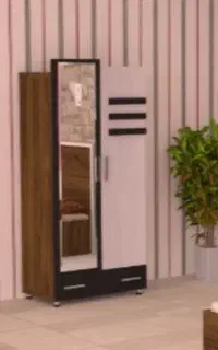 کمد دو درب