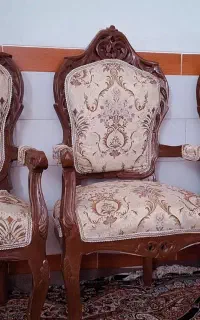 مبل استیل تمیز و زیبا ۹ نفره
