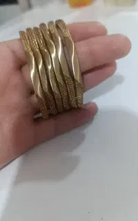 النگو طلای روس شماره ۲شش عدد