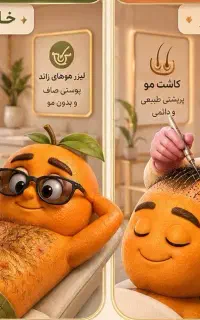 لیزر موهای زائد کندلاجنتل مکس پرو و کاشت موی طبیعی