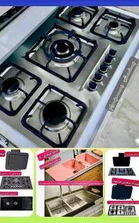 پخش گاز توکار رومیزی هود سینک مارک اخوان G5376