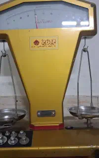 ترازوی قدیمی عتیقه طلا