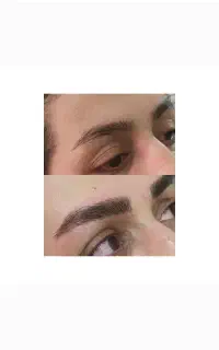 میکرو بلیدینگ ابرو .شیدینگ لب خط چشم