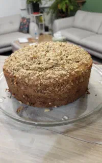 کیک کرامبل هویج گردو