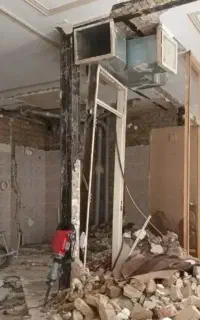 تخریب و بازسازی و بنایی ساختمان