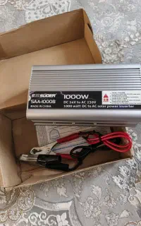 اینورتر 1000w واسه ماشین واسه پنل خورشیدی باتری