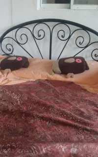 اسکلت تخت دونفره کف فلزی