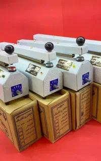 دستگاه دوخت پلاست ایرانی	( پرس پلاستیک ) تایمردار