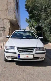سمند ef7 بی رنگ مدل ۹۷ با رینگ صلیبی