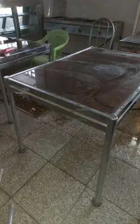 میز ۶ نفره استیل
