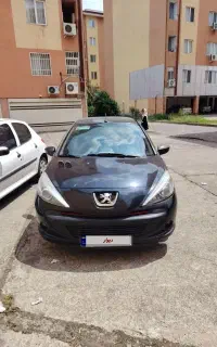 سواری پژو207مشکی