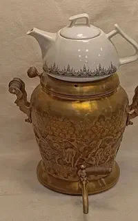 کتری قوری مسی