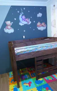 تخت دوطبقه کودک