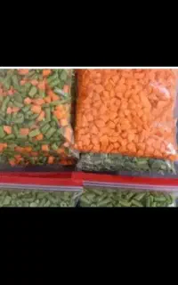 لوبیاسبز خورد شده