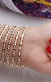بدلیجات،النگوی طرح دوخط طلاروس